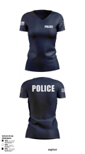 North Branch Police Dept. 88916958 Women's Short Sleeve V-neck Shirt - 1