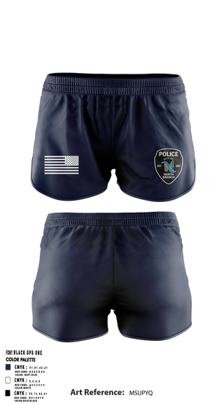 North Branch Police Dept. 88916958 Ranger Panties - 1