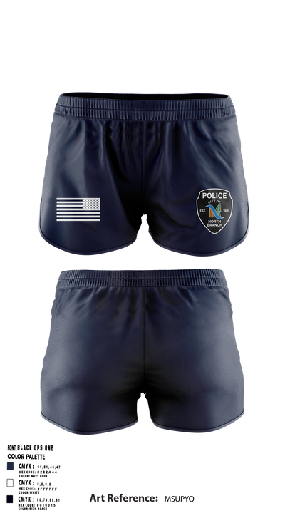 North Branch Police Dept. 88916958 Ranger Panties - 1