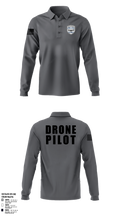 North Branch Police Dept. 88916958 Long Sleeve Performance Polo - 4