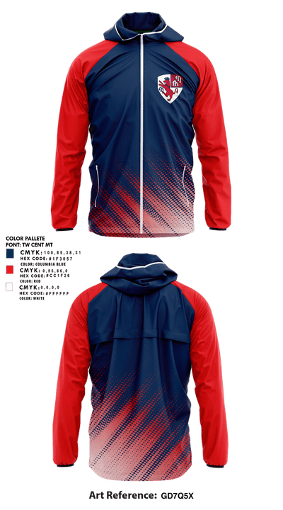 Mark Morris Soccer 10512351 Windbreaker - 1