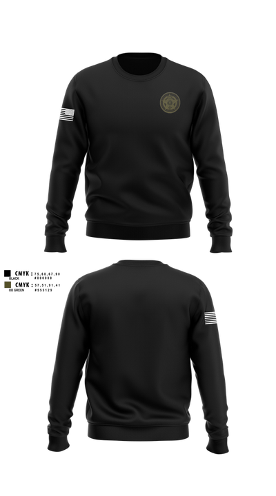 Pike County Sheriff’s Department 45157543 Crew Neck Sweatshirt - 100