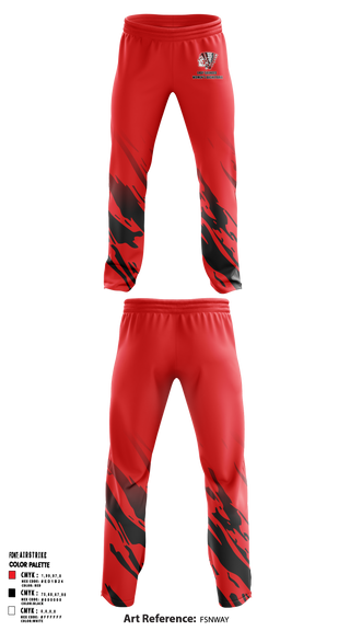 Lady Saukees Basketball 23712884 Sweatpants - 1