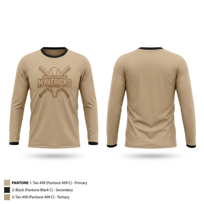 West Texas Mavericks Long Sleeve Performance Shirt 2