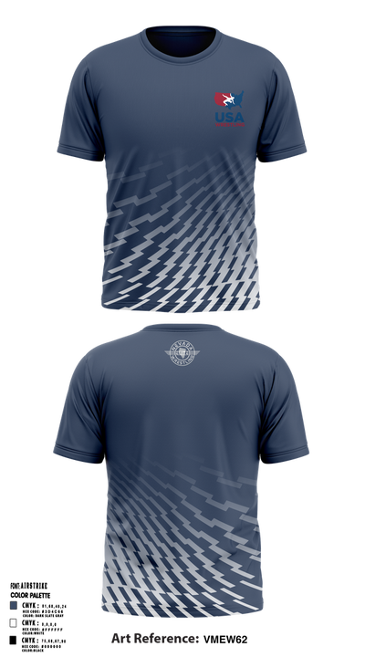 Nevada Elite Wrestling Short Sleeve Performance Shirt - 1