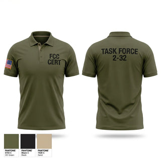 Short Sleeve Performance Polo, FCC CERT, Police, Teamtime, Team time, sublimation, custom sports apparel, team uniforms, spirit wear, spiritwear, sports uniforms, custom shirts, team store, custom team store, fundraiser sports, apparel fundraiser