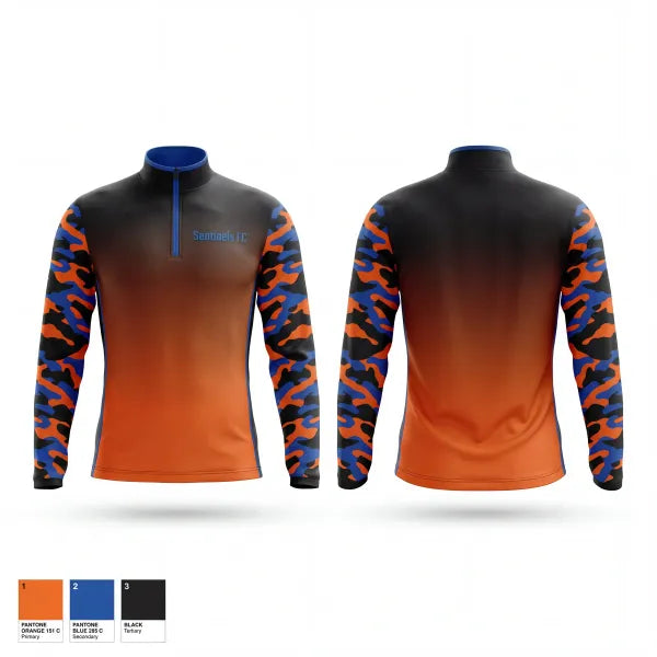 Quarter Zip Jacket, Sentinels FC, Men's Soccer, Teamtime, Team time, sublimation, custom sports apparel, team uniforms, spirit wear, spiritwear, sports uniforms, custom shirts, team store, custom team store, fundraiser sports, apparel fundraiser