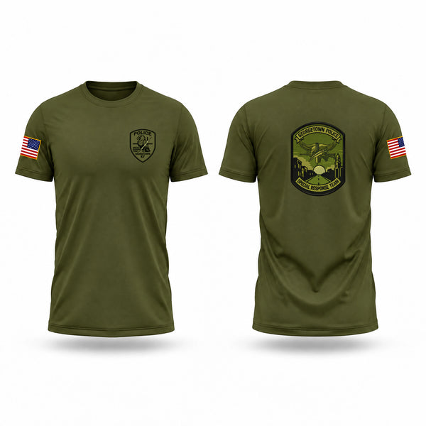 Old School Cotton Feel Shirt, GPD Special Response Team, Police, Teamtime, Team time, sublimation, custom sports apparel, team uniforms, spirit wear, spiritwear, sports uniforms, custom shirts, team store, custom team store, fundraiser sports, apparel fundraiser