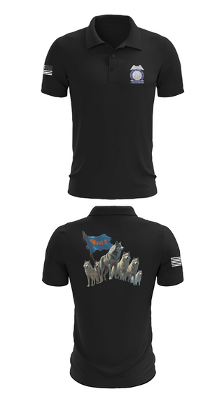 Short Sleeve Performance Polo, GSP POST 5 DALTON, Police, Teamtime, Team time, sublimation, custom sports apparel, team uniforms, spirit wear, spiritwear, sports uniforms, custom shirts, team store, custom team store, fundraiser sports, apparel fundraiser