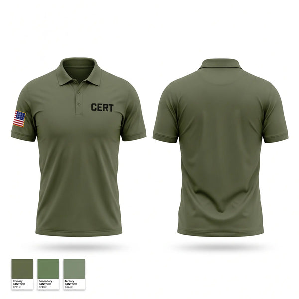 Short Sleeve Performance Polo, CERT, Police, Teamtime, Team time, sublimation, custom sports apparel, team uniforms, spirit wear, spiritwear, sports uniforms, custom shirts, team store, custom team store, fundraiser sports, apparel fundraiser
