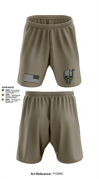 Athletic Shorts With Pockets, Fco 3-4AHB, , Teamtime, Team time, sublimation, custom sports apparel, team uniforms, spirit wear, spiritwear, sports uniforms, custom shirts, team store, custom team store, fundraiser sports, apparel fundraiser