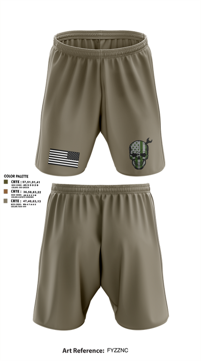 Fco 3-4AHB 30647083 Athletic Shorts With Pockets - 6