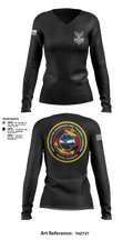 NMRTC-PH FCPOA 79127283 Women's Long Sleeve V-neck Shirt - 3