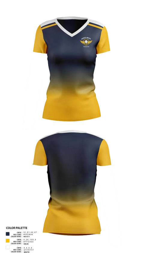Womens Short Sleeve Vneck Shirt, Saddle Brook Tennis, Tennis, Teamtime, Team time, sublimation, custom sports apparel, team uniforms, spirit wear, spiritwear, sports uniforms, custom shirts, team store, custom team store, fundraiser sports, apparel fundraiser