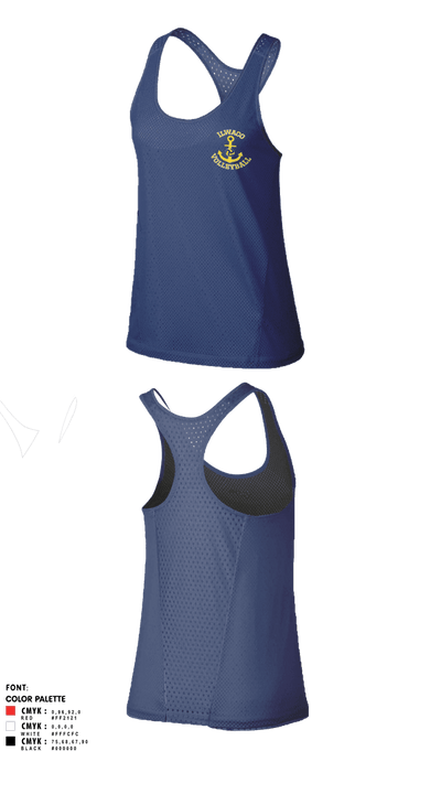 Ilwaco Lady Fishermen Volleyball 70277237 Tank Top - 1