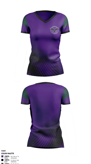 Womens Short Sleeve Vneck Shirt, Wake County Crows, Softball, Teamtime, Team time, sublimation, custom sports apparel, team uniforms, spirit wear, spiritwear, sports uniforms, custom shirts, team store, custom team store, fundraiser sports, apparel fundraiser