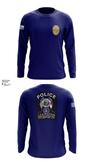 Long Sleeve Performance Shirt, Lexington Police Department, Police, Teamtime, Team time, sublimation, custom sports apparel, team uniforms, spirit wear, spiritwear, sports uniforms, custom shirts, team store, custom team store, fundraiser sports, apparel fundraiser