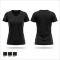 GEO 50693429 Women's Short Sleeve V-neck Shirt - 1