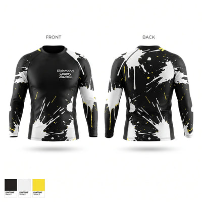 Richmond County Jiu-Jitsu Long Sleeve Rash Guard Shirt - 1