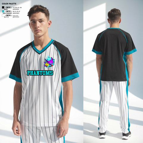 Short Sleeve Performance Shirt, Phantoms, Baseball, Teamtime, Team time, sublimation, custom sports apparel, team uniforms, spirit wear, spiritwear, sports uniforms, custom shirts, team store, custom team store, fundraiser sports, apparel fundraiser