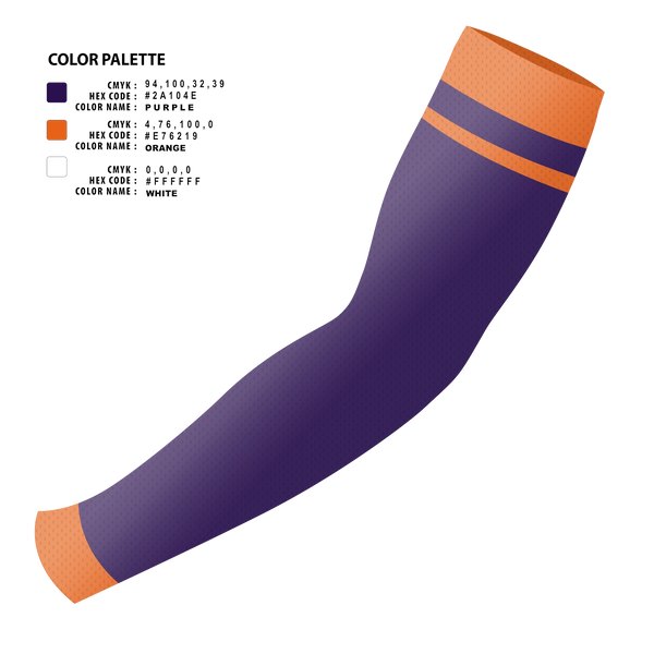 Arm Sleeve, Sahuarita Desert Heat, Men's Basketball, Teamtime, Team time, sublimation, custom sports apparel, team uniforms, spirit wear, spiritwear, sports uniforms, custom shirts, team store, custom team store, fundraiser sports, apparel fundraiser