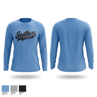 Long Sleeve Performance Shirt, Southern Synergy, Baseball, Teamtime, Team time, sublimation, custom sports apparel, team uniforms, spirit wear, spiritwear, sports uniforms, custom shirts, team store, custom team store, fundraiser sports, apparel fundraiser