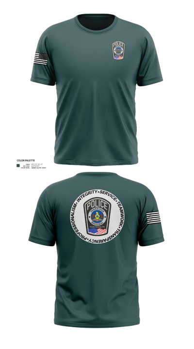 Pennridge Regional Police 94078057 Old School Cotton Feel Shirt - 22