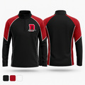 Durfee High School Wrestling 91395125 Quarter Zip Jacket - 1