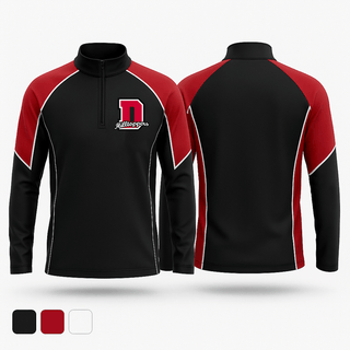 Quarter Zip Jacket, Durfee High School Wrestling, Wrestling, Teamtime, Team time, sublimation, custom sports apparel, team uniforms, spirit wear, spiritwear, sports uniforms, custom shirts, team store, custom team store, fundraiser sports, apparel fundraiser