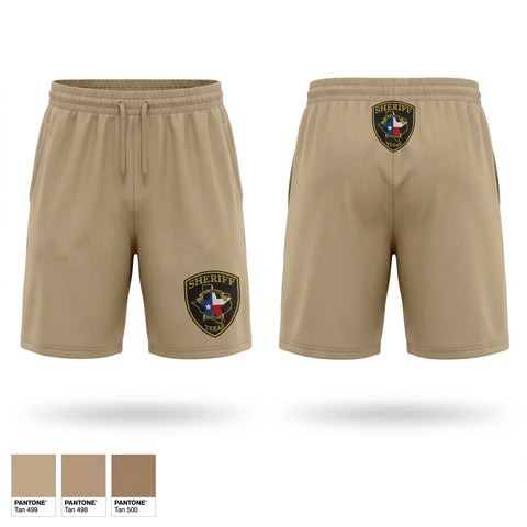 Athletic Shorts With Pockets, McLennan County Sheriff’s Office, Police, Teamtime, Team time, sublimation, custom sports apparel, team uniforms, spirit wear, spiritwear, sports uniforms, custom shirts, team store, custom team store, fundraiser sports, apparel fundraiser