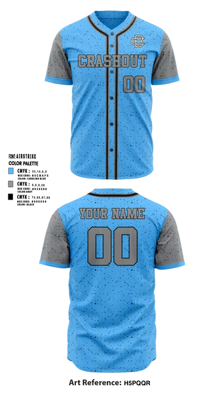 Full Button Baseball Jersey, Crashout Baseball, Baseball, Teamtime, Team time, sublimation, custom sports apparel, team uniforms, spirit wear, spiritwear, sports uniforms, custom shirts, team store, custom team store, fundraiser sports, apparel fundraiser