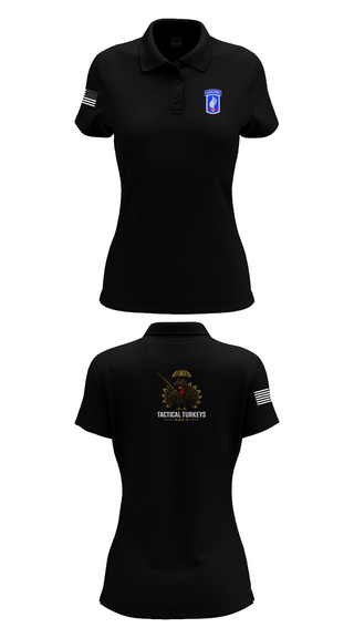 Womens Short Sleeve Performance Polo, OAS-X, Army, Teamtime, Team time, sublimation, custom sports apparel, team uniforms, spirit wear, spiritwear, sports uniforms, custom shirts, team store, custom team store, fundraiser sports, apparel fundraiser