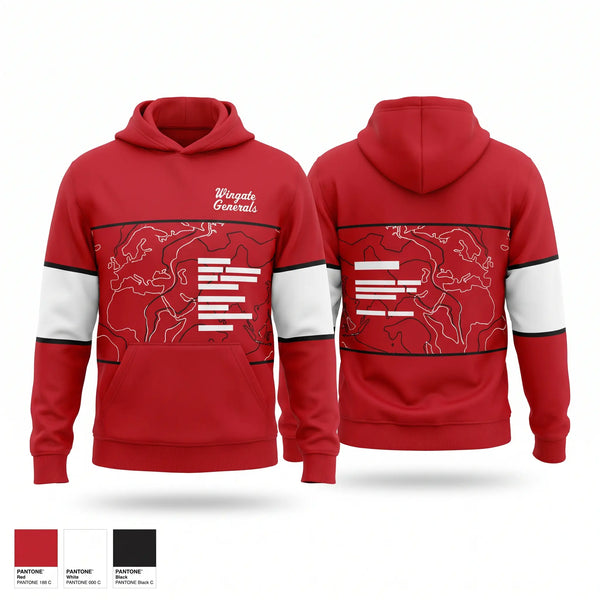 Hoodie, Wingate Generals, Cheer, Teamtime, Team time, sublimation, custom sports apparel, team uniforms, spirit wear, spiritwear, sports uniforms, custom shirts, team store, custom team store, fundraiser sports, apparel fundraiser