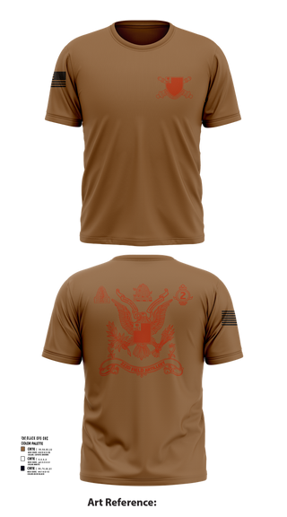 Short Sleeve Performance Shirt, 2nd Battalion 222nd Field Artillery, , Teamtime, Team time, sublimation, custom sports apparel, team uniforms, spirit wear, spiritwear, sports uniforms, custom shirts, team store, custom team store, fundraiser sports, apparel fundraiser