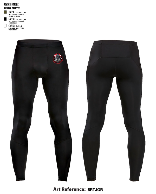 Compression Leggings, DALTON COMBATIVES, , Teamtime, Team time, sublimation, custom sports apparel, team uniforms, spirit wear, spiritwear, sports uniforms, custom shirts, team store, custom team store, fundraiser sports, apparel fundraiser