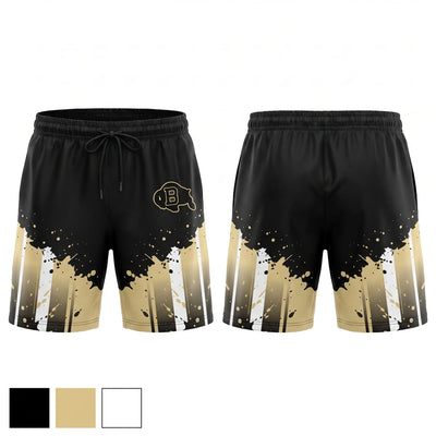 Buffalo Bison Athletic Shorts With Pockets - 1