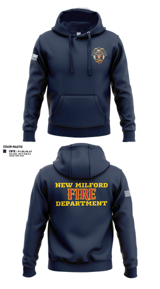 Hoodie, New Milford Fire department, Fire Department, Teamtime, Team time, sublimation, custom sports apparel, team uniforms, spirit wear, spiritwear, sports uniforms, custom shirts, team store, custom team store, fundraiser sports, apparel fundraiser