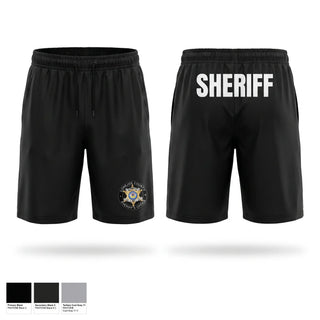 Athletic Shorts With Pockets, Conejos County Sheriff’s Office, Police, Teamtime, Team time, sublimation, custom sports apparel, team uniforms, spirit wear, spiritwear, sports uniforms, custom shirts, team store, custom team store, fundraiser sports, apparel fundraiser