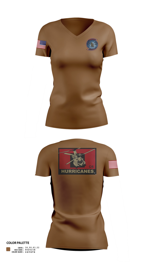 Womens Short Sleeve Vneck Shirt, Hurricanes, Army, Teamtime, Team time, sublimation, custom sports apparel, team uniforms, spirit wear, spiritwear, sports uniforms, custom shirts, team store, custom team store, fundraiser sports, apparel fundraiser