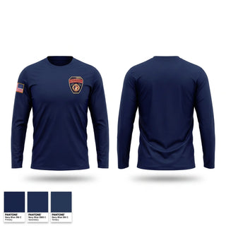 Long Sleeve Performance Shirt, White County Fire Service, Fire Department, Teamtime, Team time, sublimation, custom sports apparel, team uniforms, spirit wear, spiritwear, sports uniforms, custom shirts, team store, custom team store, fundraiser sports, apparel fundraiser