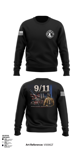 Crew Neck Sweatshirt, Lander rural fire, Fire Department, Teamtime, Team time, sublimation, custom sports apparel, team uniforms, spirit wear, spiritwear, sports uniforms, custom shirts, team store, custom team store, fundraiser sports, apparel fundraiser