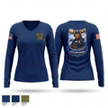 CBP Houlton Maine Use Of Force Training Branch 42953549 Women's Long Sleeve V-neck Shirt - 1