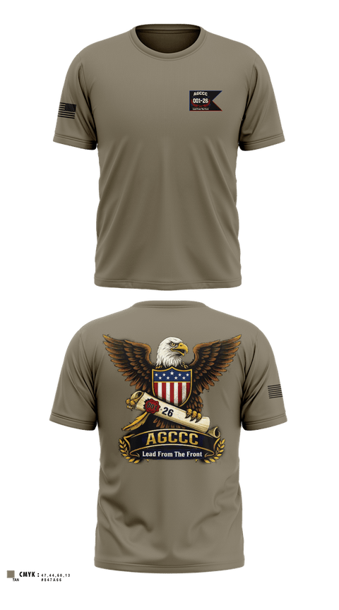 Short Sleeve Performance Shirt, AGCCC, 001-26, Army, Teamtime, Team time, sublimation, custom sports apparel, team uniforms, spirit wear, spiritwear, sports uniforms, custom shirts, team store, custom team store, fundraiser sports, apparel fundraiser