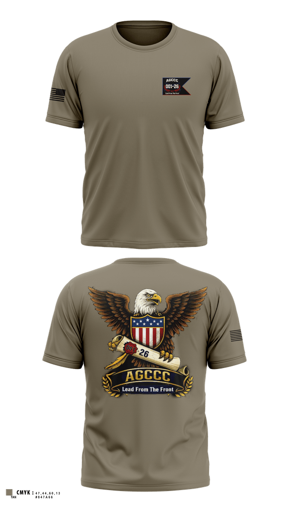 Old School Cotton Feel Shirt, AGCCC, 001-26, Army, Teamtime, Team time, sublimation, custom sports apparel, team uniforms, spirit wear, spiritwear, sports uniforms, custom shirts, team store, custom team store, fundraiser sports, apparel fundraiser
