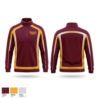 Quarter Zip Jacket, Roosevelt Teddies, Women's Basketball, Teamtime, Team time, sublimation, custom sports apparel, team uniforms, spirit wear, spiritwear, sports uniforms, custom shirts, team store, custom team store, fundraiser sports, apparel fundraiser