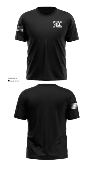 Old School Cotton Feel Shirt, Retreat Hell 2-5 MarinesRetreat Hell 2-5 Marines, Marines, Teamtime, Team time, sublimation, custom sports apparel, team uniforms, spirit wear, spiritwear, sports uniforms, custom shirts, team store, custom team store, fundraiser sports, apparel fundraiser