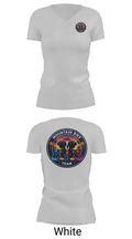 Mountain Bike Team 12317033 Women's Short Sleeve V-neck Shirt - 12