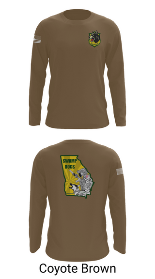 Long Sleeve Performance Shirt, 93D MP DET (MWD), , Teamtime, Team time, sublimation, custom sports apparel, team uniforms, spirit wear, spiritwear, sports uniforms, custom shirts, team store, custom team store, fundraiser sports, apparel fundraiser