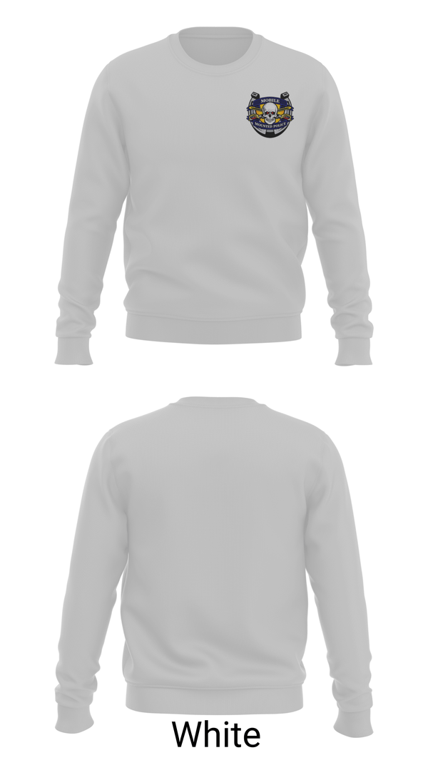 Crew Neck Sweatshirt, Mobile Mounted Police, Police, Teamtime, Team time, sublimation, custom sports apparel, team uniforms, spirit wear, spiritwear, sports uniforms, custom shirts, team store, custom team store, fundraiser sports, apparel fundraiser