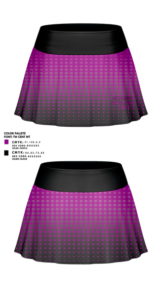 Skort, Simplicity Dance Team, Cheer, Teamtime, Team time, sublimation, custom sports apparel, team uniforms, spirit wear, spiritwear, sports uniforms, custom shirts, team store, custom team store, fundraiser sports, apparel fundraiser